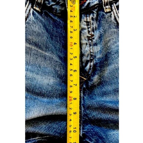 Zara TRF Trafaluc Women’s Vintage Boyfriend Jean Shorts Distressed Size 6 - Picture 5 of 10